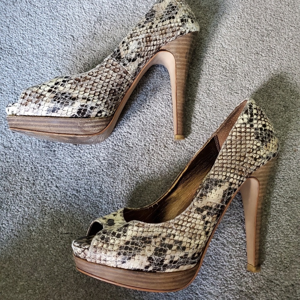 Steve Madden snakeskin